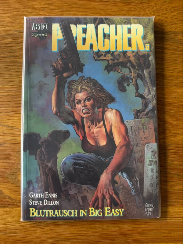 Preacher 7 Blutrausch im Big Easy, Speedline Comics, deutsch guter bis sehr guter Zustand