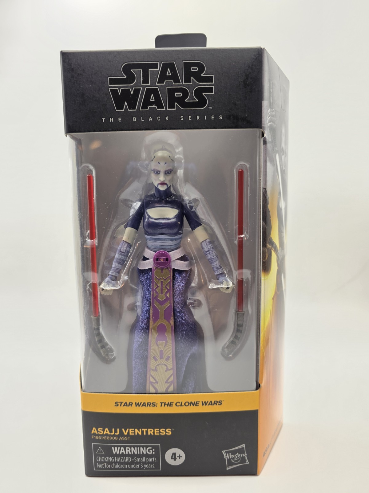 Hasbro Star Wars The Black Series Modellino Asajj Ventress 6" (F1861)
