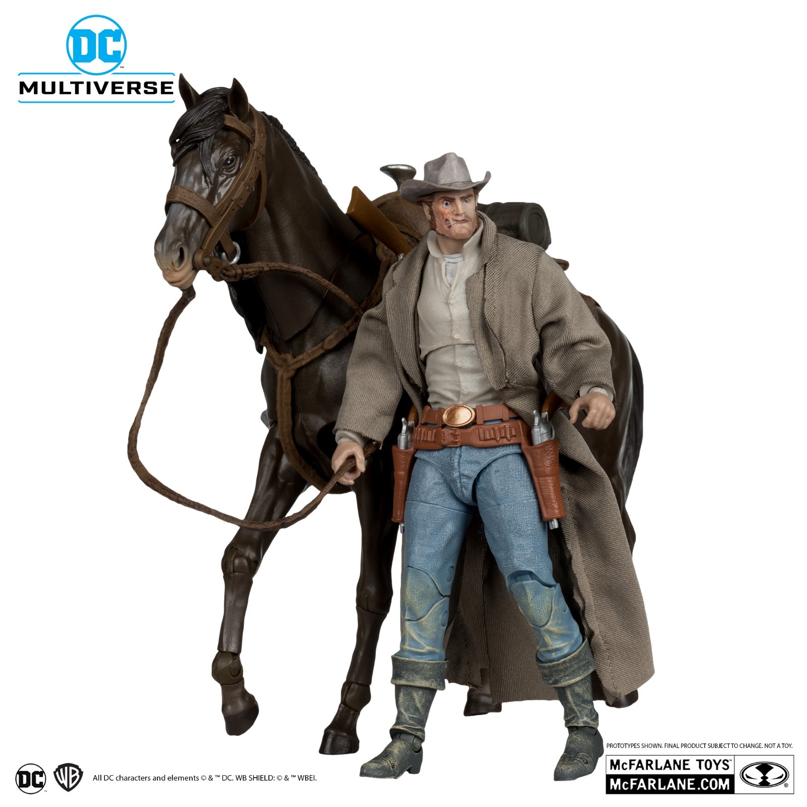 McFarlane DC Multiverse Jonah Hex e il generale: action figure sciolte