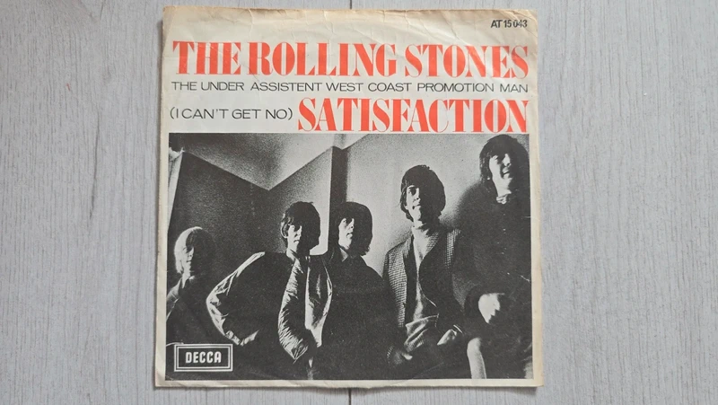 Rolling Stones Satisfaction - Vinyl Single 45 RPM