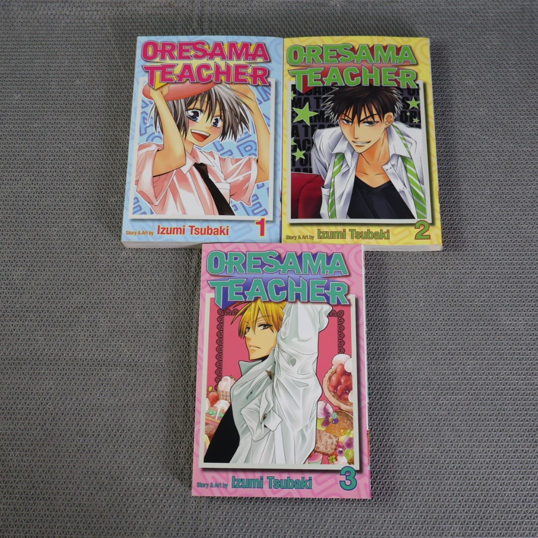 Oresama Teacher Manga Lot Vol 1-3 English Softcover VIZ Media Izumi Tsubaki