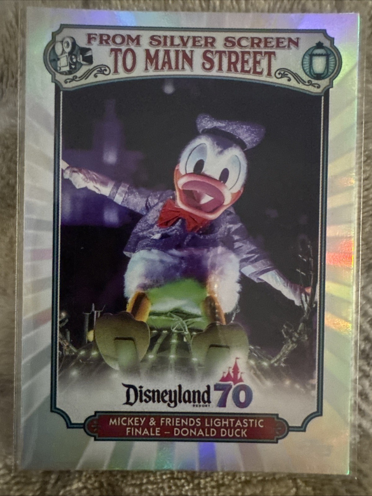 2025 Da Silver Screen A Main Street Finale Lightastic Paperino #MS-23