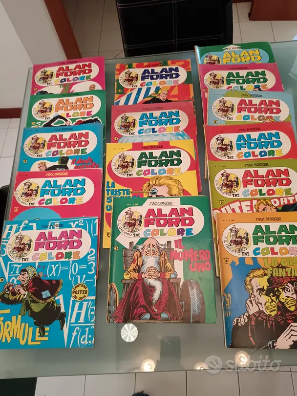  Lotto completo Alan Ford Colore (1-15) 3 Poster