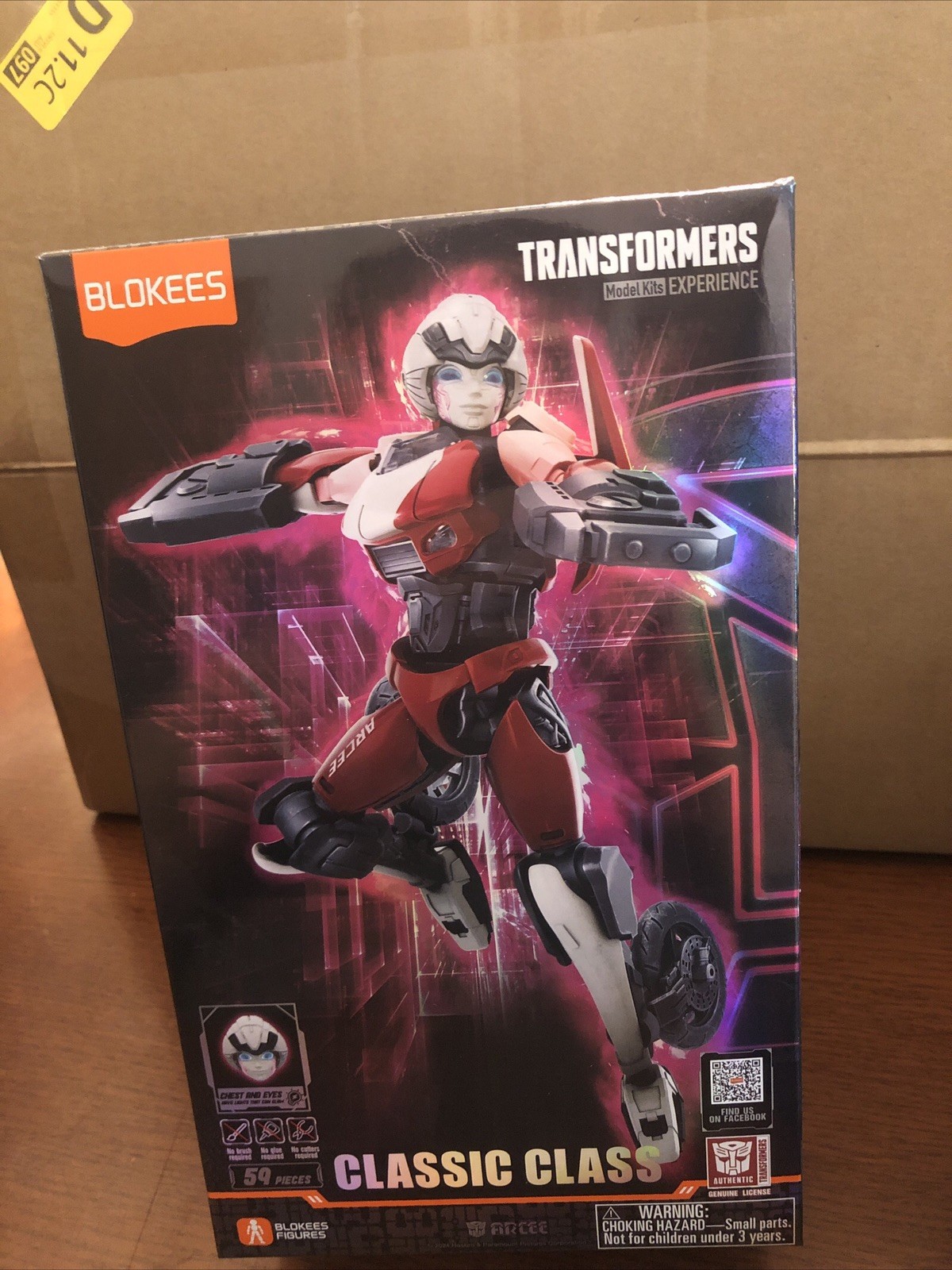 Blokees Transformers Classic Figure 07 Arcee Model Kit