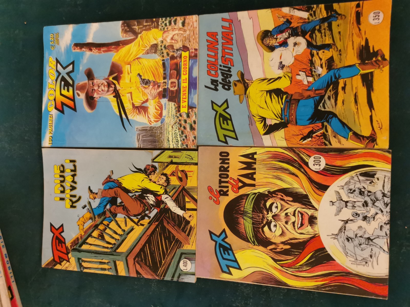 Lotto 26 Fumetti TEX GIGANTE Collezione Serie Regolare Bonelli Numeri Vari