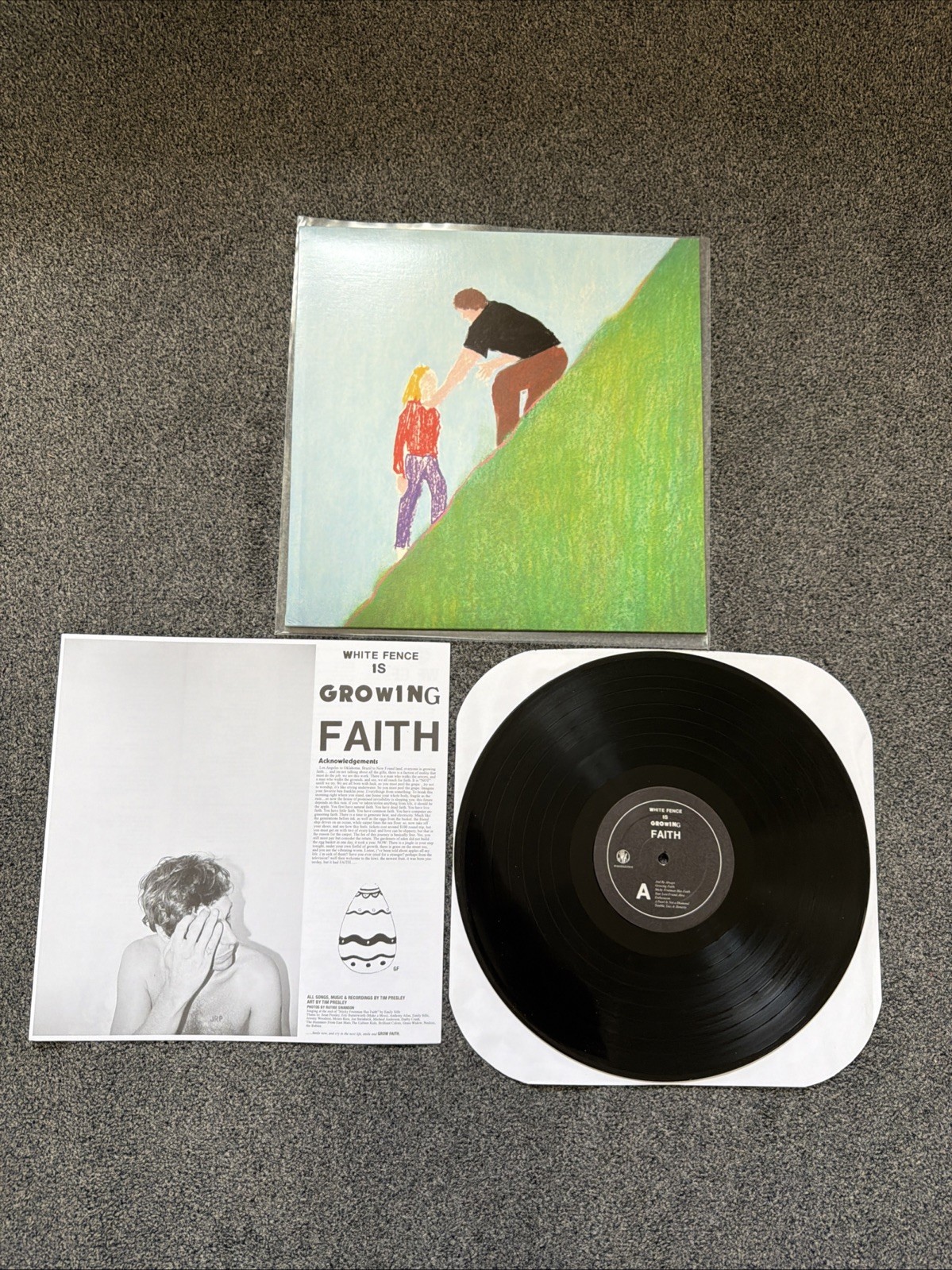 White Fence Is Growing Faith LP Woodsist