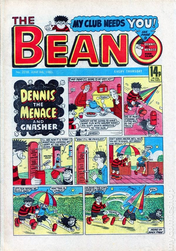 Beano #2238 FN 1981 Stock Image
