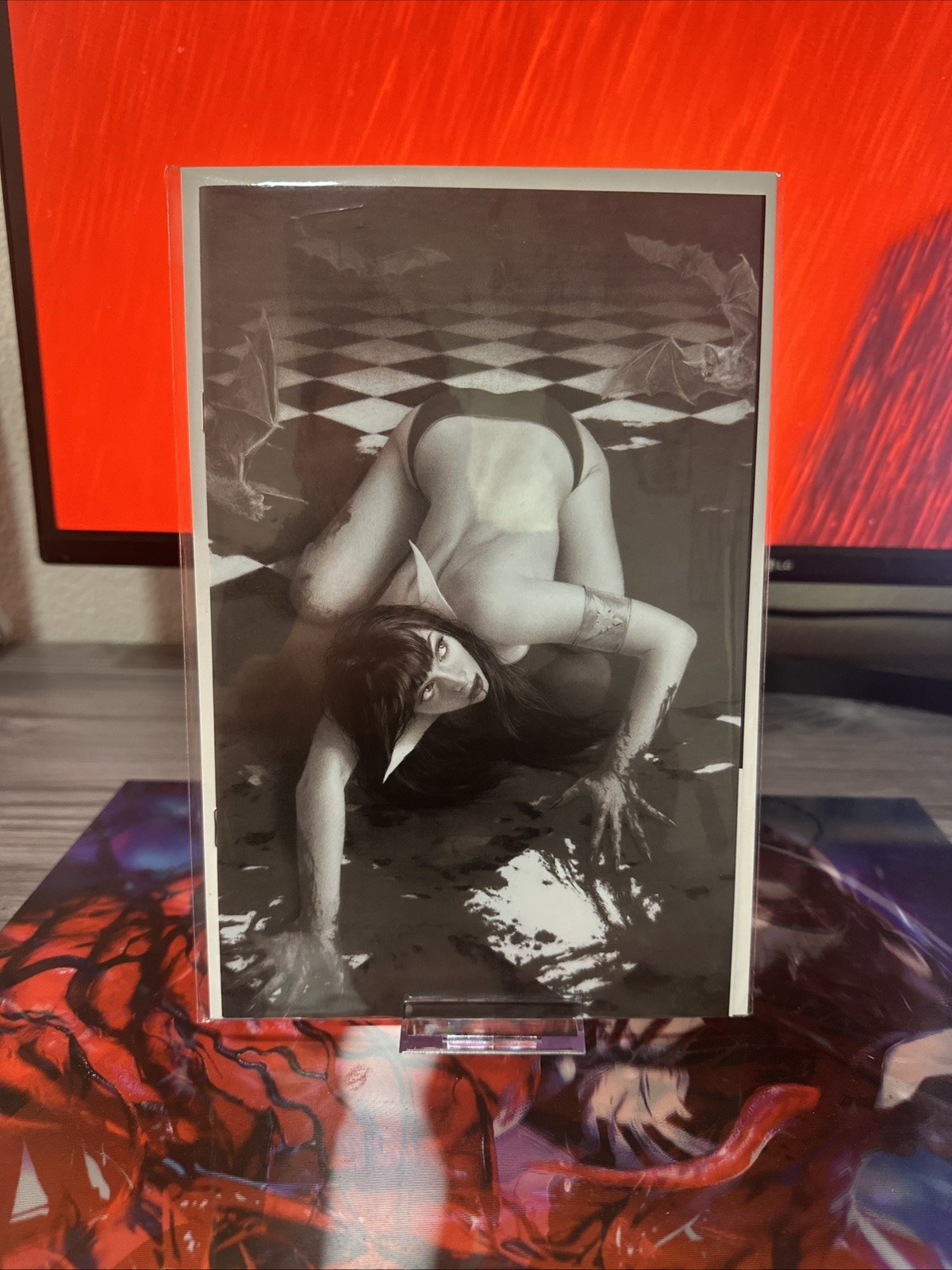 Vampirella #1 BlindBag Cover ZC B&W Virgin Variant Dynamite 