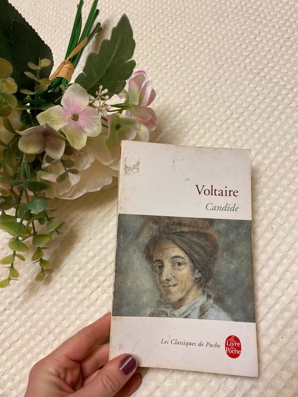 Livre de poche Candide de Voltaire