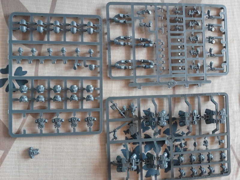 Warhammer 40.000 Space Marine Attack squad
