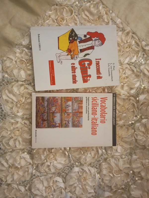 LOTTO 2 LIBRI: Vocabolario Siciliano + Storie di Giufà