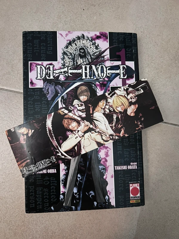 Manga Death Note Vol. 1 - Planet Manga (con segnalibro)