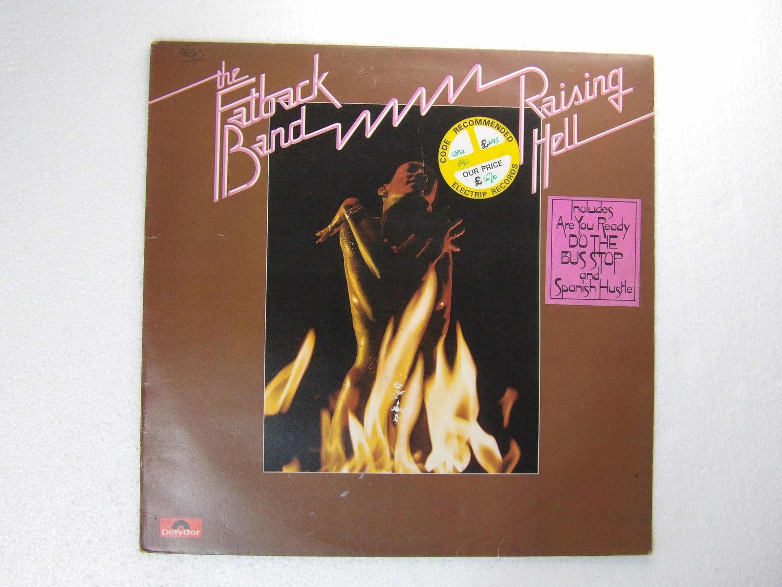 Fatback Band:   Raising Hell 1975  UK A2/B2  LP