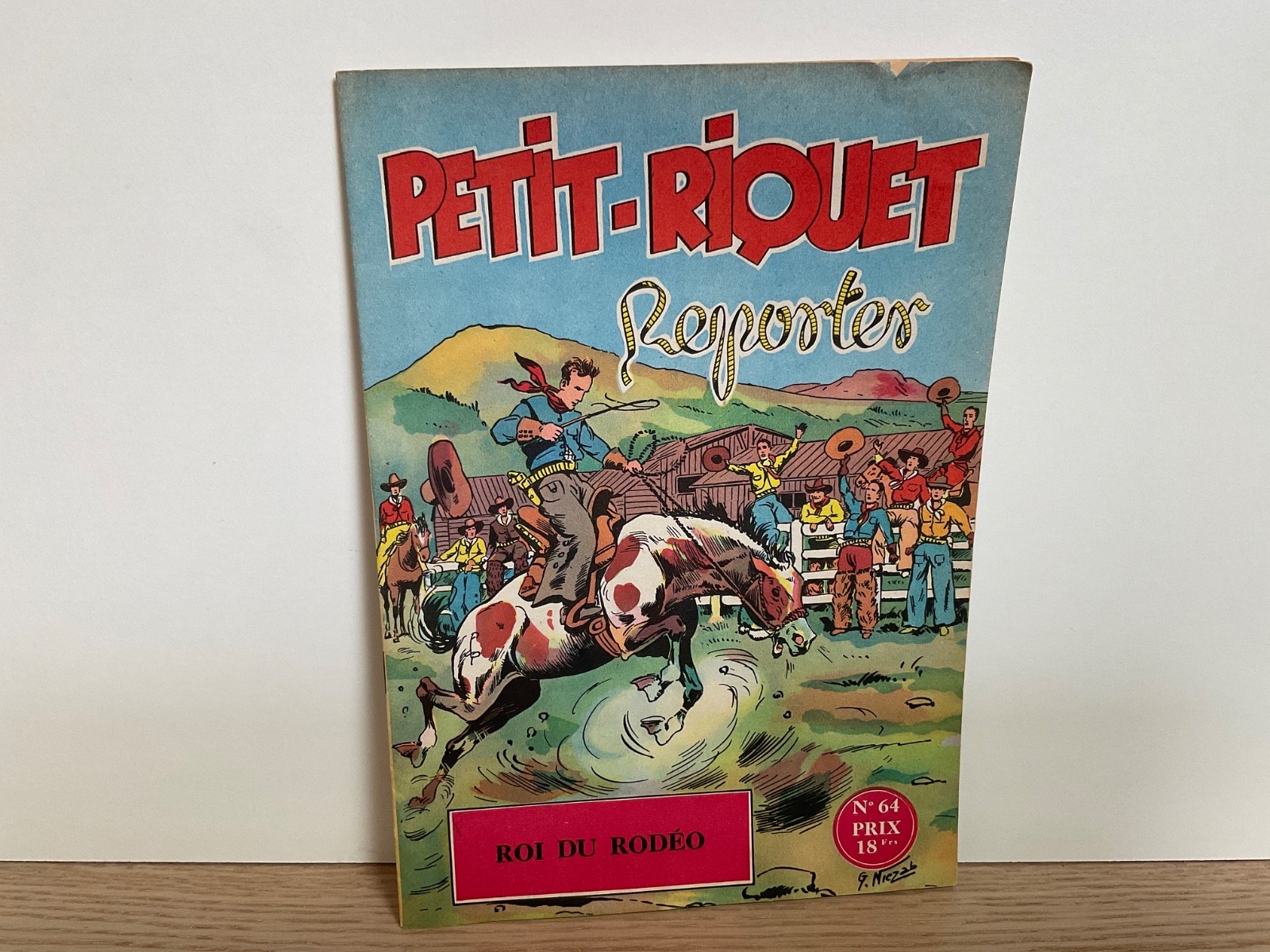 PETIT-RIQUET reporter n°64 NIEZAB. Récit complet 1950