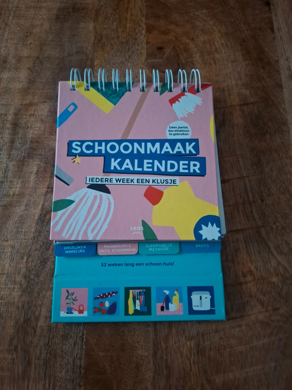 Schoonmaakkalender