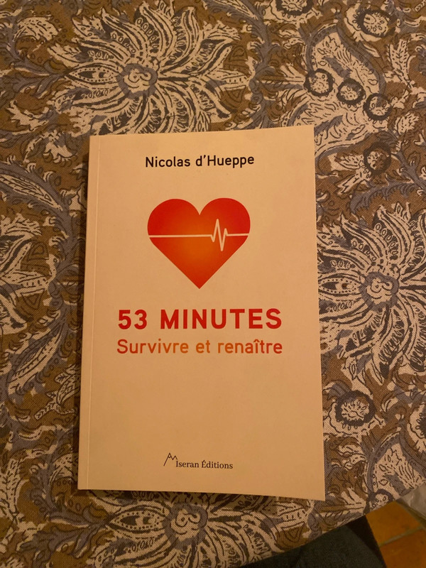 Livre 53 minutes avec dédicace de l’auteur