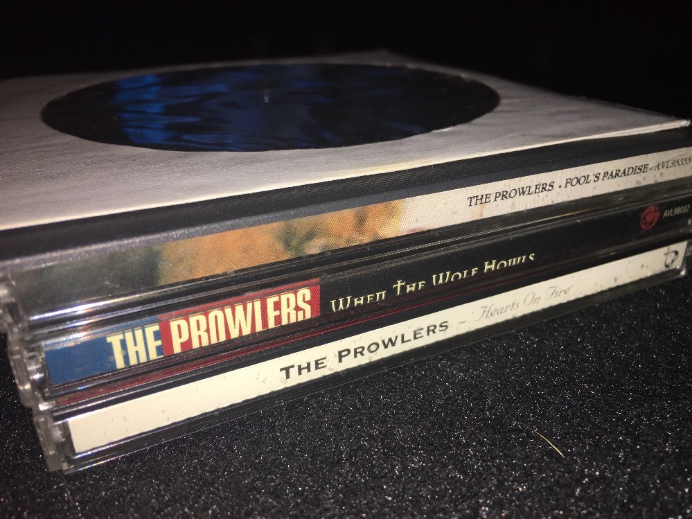 THE PROWLERS • Hearts On Fire When The Wolf Howls Fool’s Paradise Radio Hits 4CD