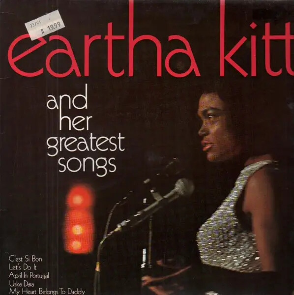 Eartha Kitt NEAR MINT MCA Vinile LP 33 U/min 12 Inch