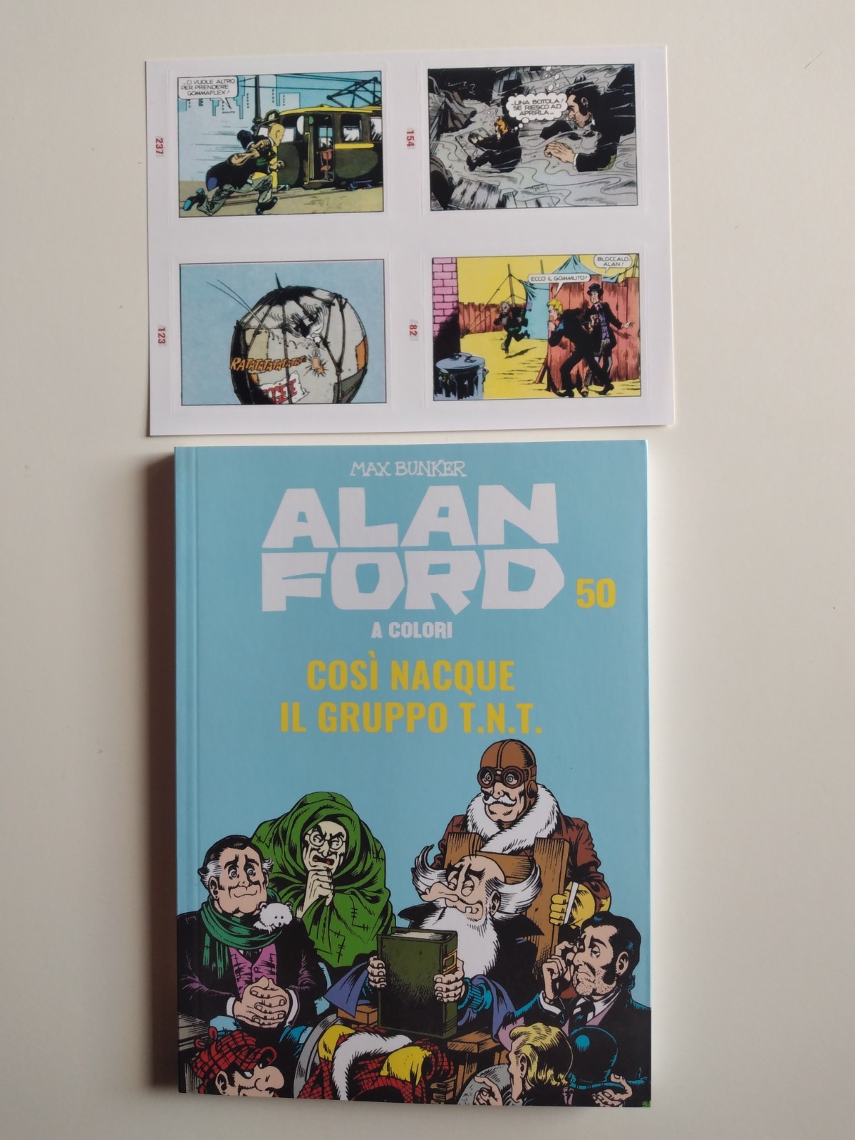 ALAN FORD  a Colori  n.50  c/Figurine  Gazzetta dello Sport   EDICOLA !!  Rif. 1