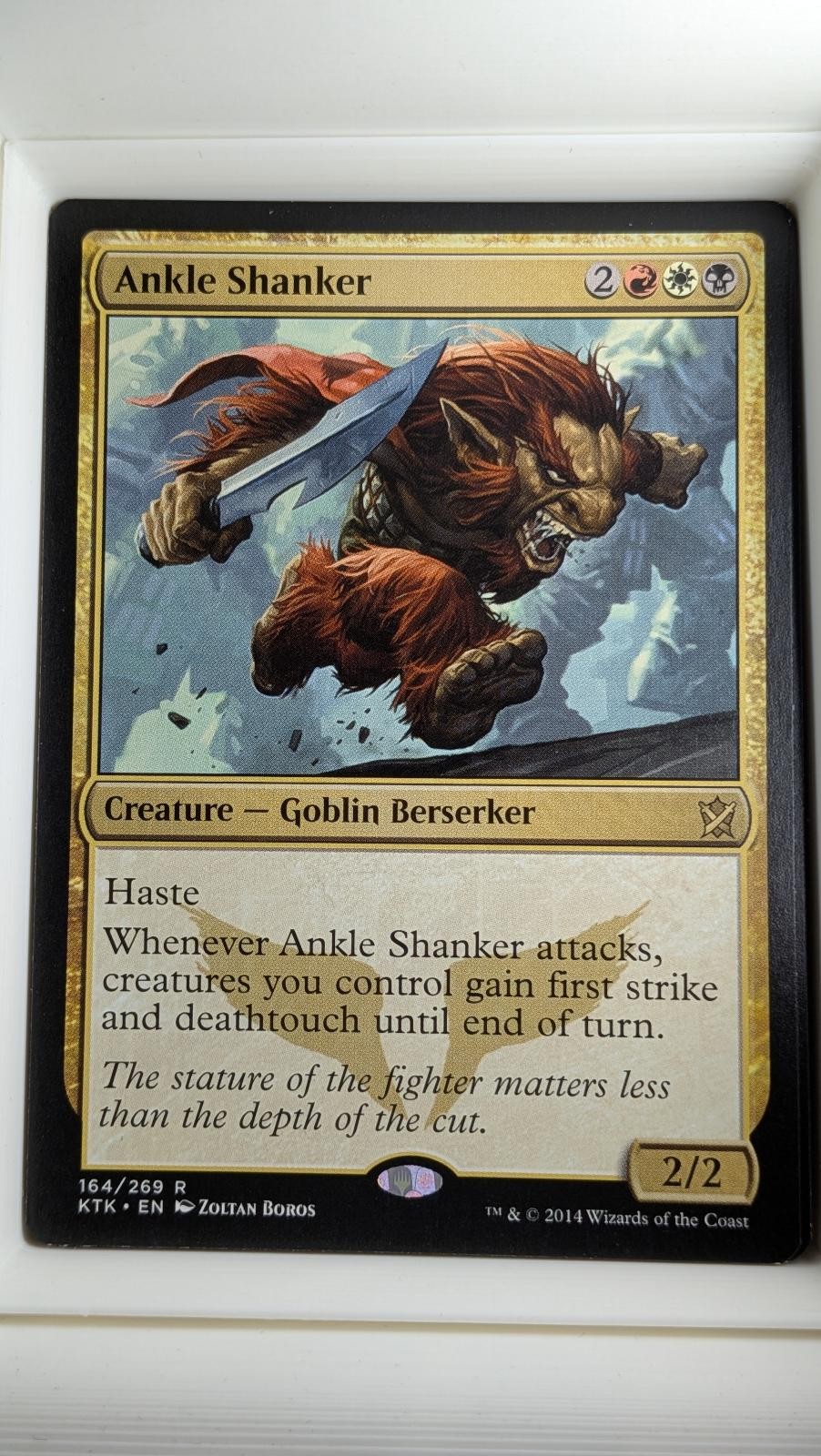 Ankle Shanker 164 Rare Khans of Tarkir Magic: The Gathering Near Mint
