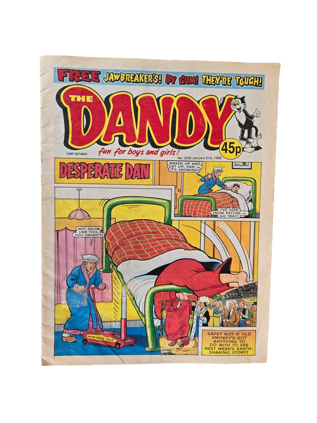 The Dandy Comic No. 2932 January 31st 1998
