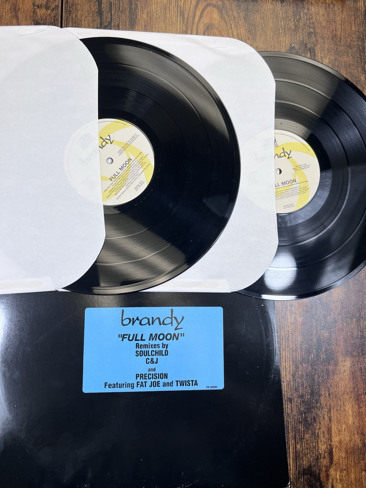 Brandy - Full Moon Vinyl Remixes By Soulchild C&J Precision Featuring Fat Joe