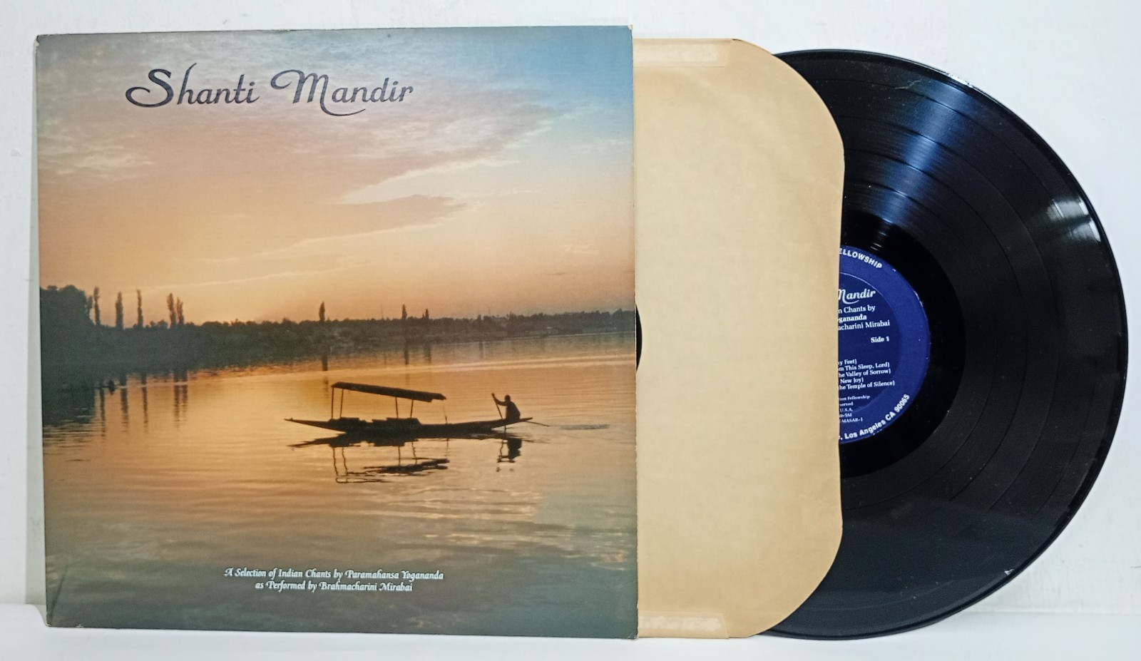 60452 LP 33 giri - Brahmacharini Mirabai - Shanti Mandir - 1980