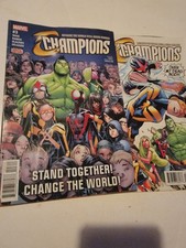 Marvel Comics Champions lotto di 2 eroi #2 e #3 Hulk Miles Nova