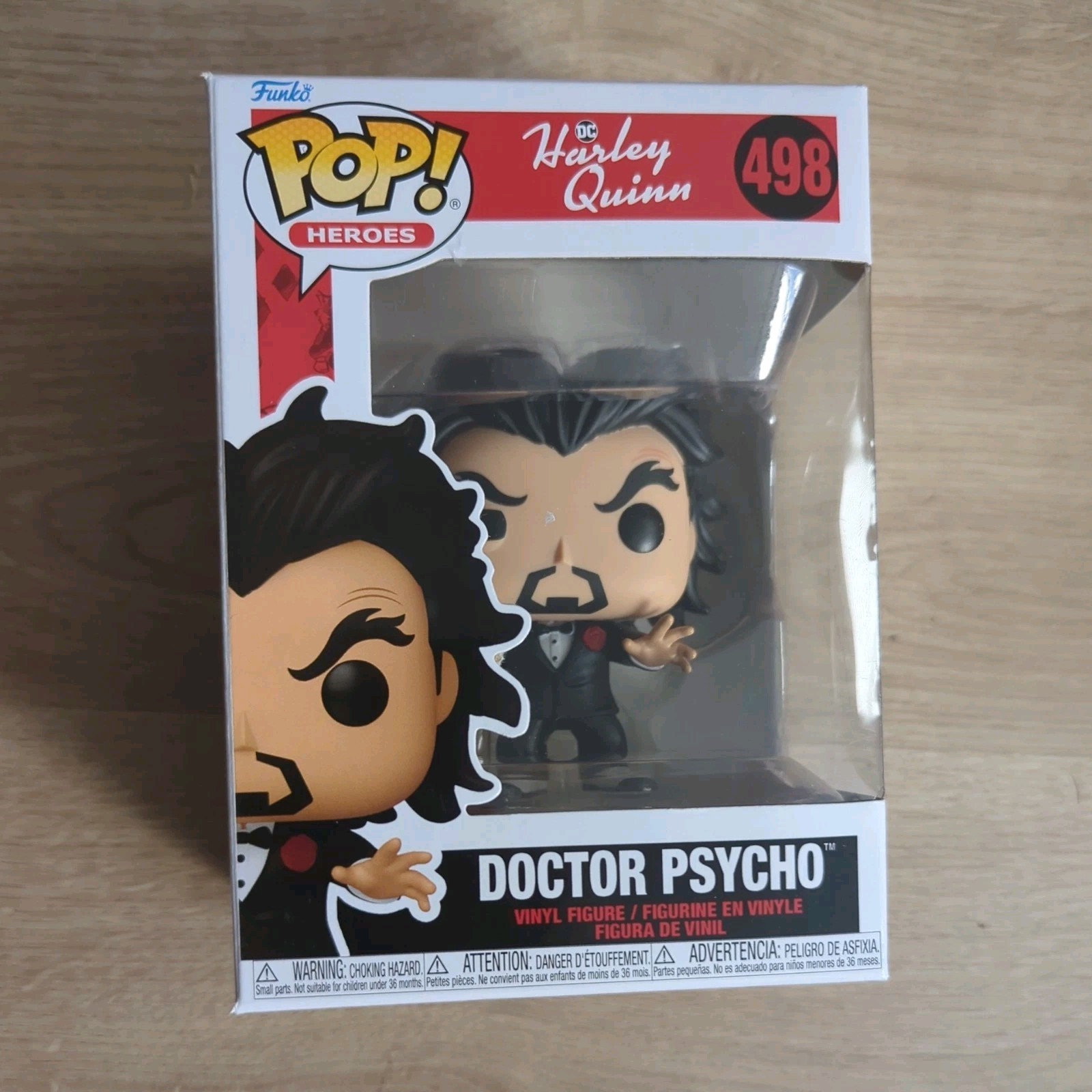 Funko Pop! Heroes: DC - Harley Quinn, Doctor Psycho