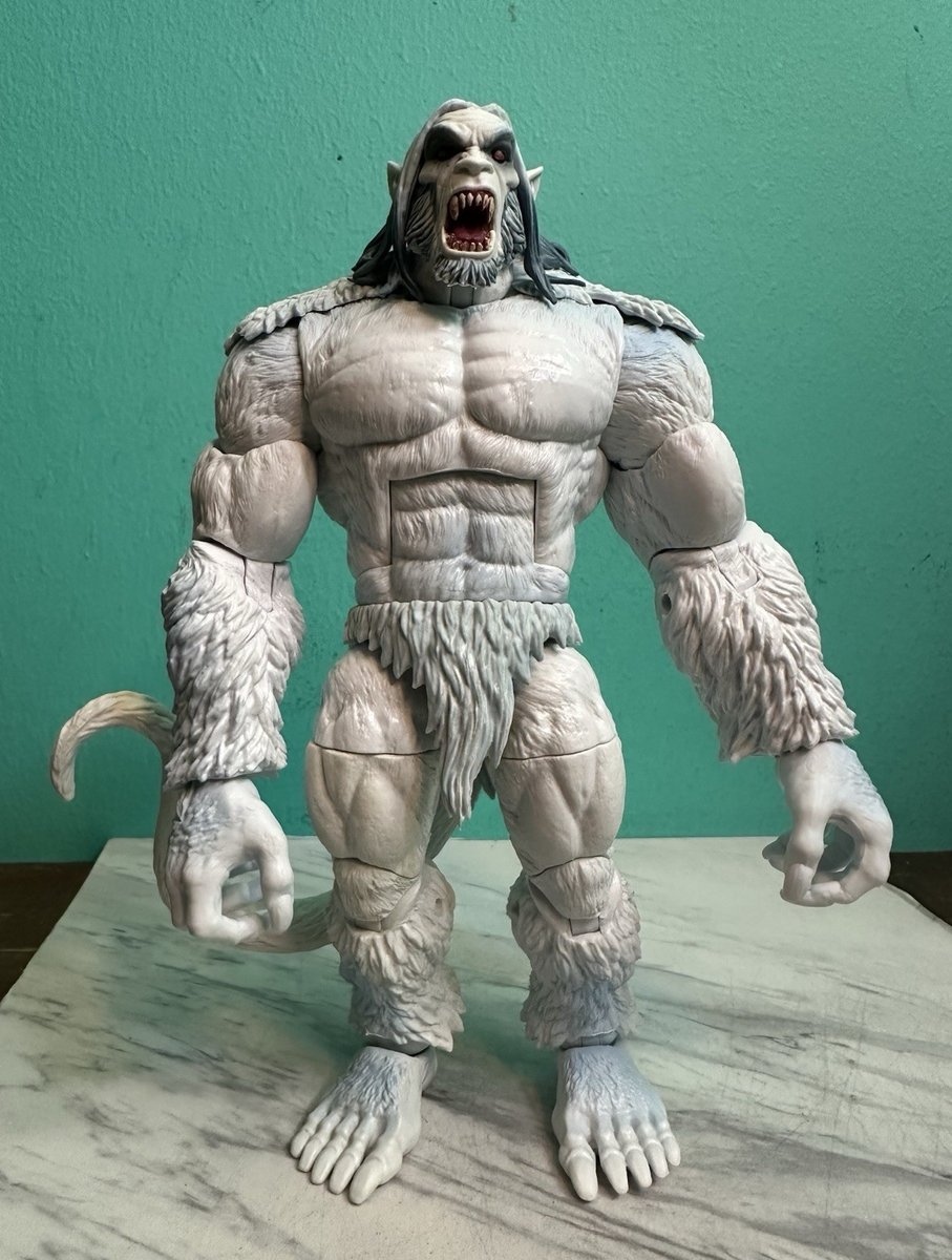 Marvel Legends Wendigo BAF 8" Costruisci una Figura 100% Completa Hulk X-Men Hasbro