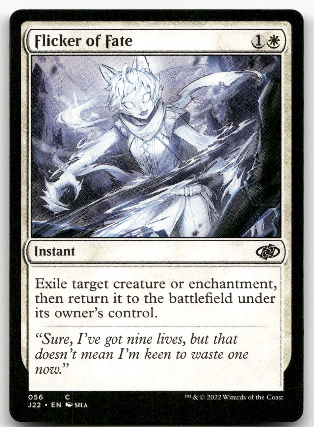 Flicker of Fate #56 (NM) Jumpstart 2022 J22 Magic MTG