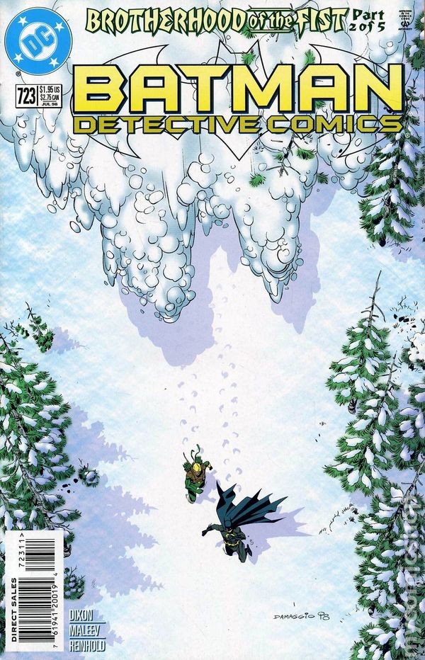 Detective Comics #723 VG+ 4.5 1998 immagine stock basso grado