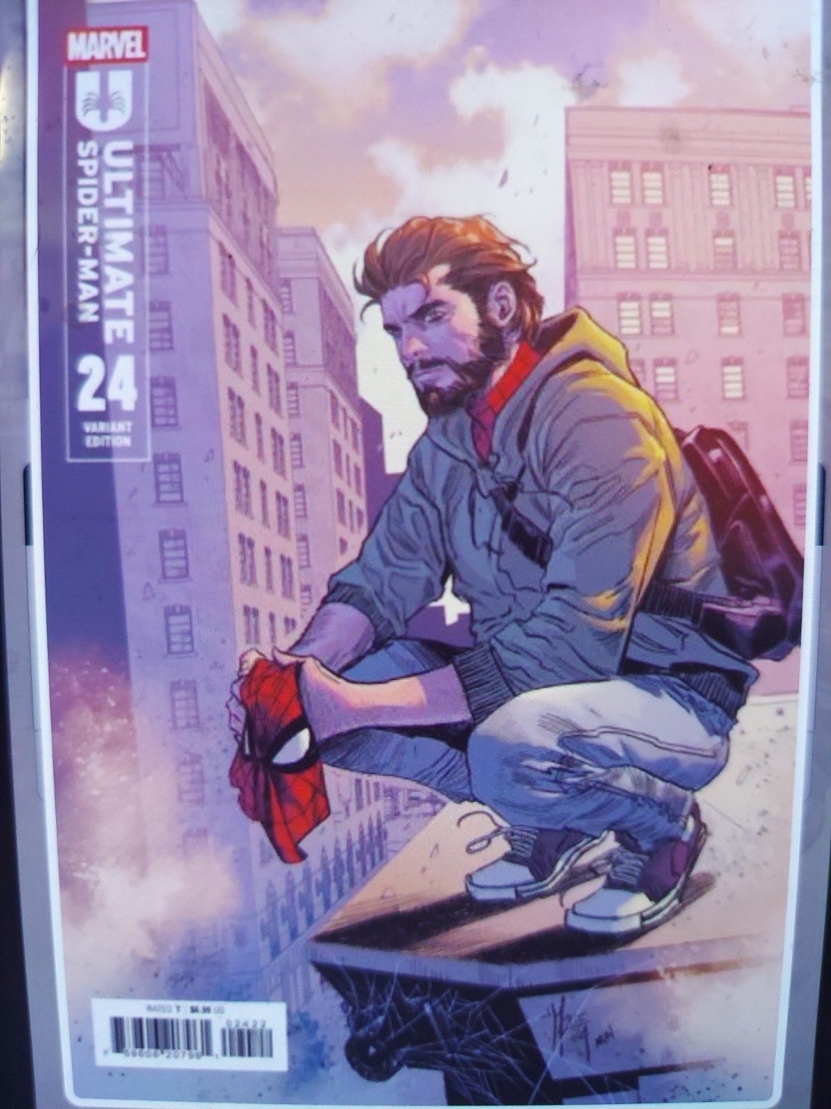 Ultimate Spider-Man #24 1:500 Marco Checchetto Rapporto Variante Incentivo Cover