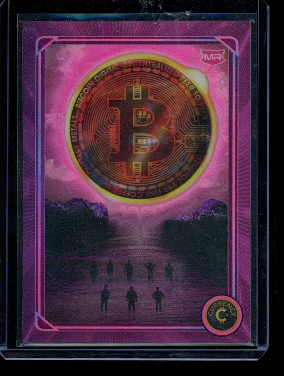 2025 Cardsmiths Currency Series 5 #MR1 Bitcoin Meta-Rare Refractor