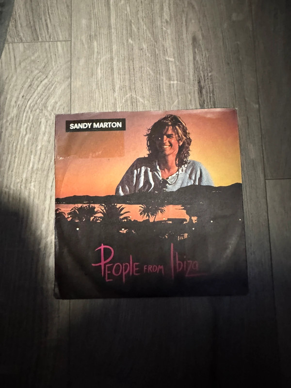 Sandy Marton – People From Ibiza | Original 7” Vinyl Single | Aus privater Sammlung