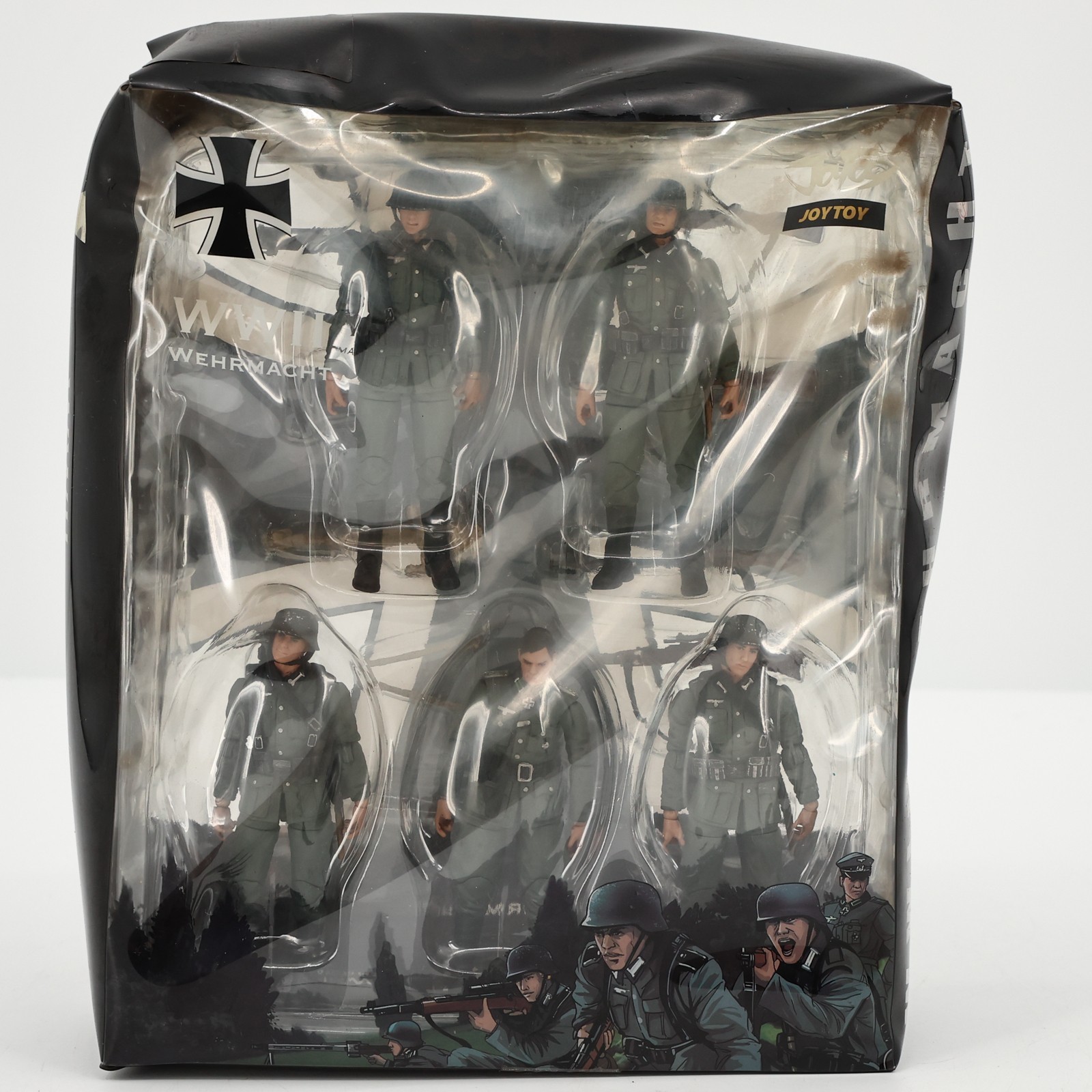 JoyToy WWII Wehrmacht Soldier Action Figure Set 1/18 Scale Model JT0449