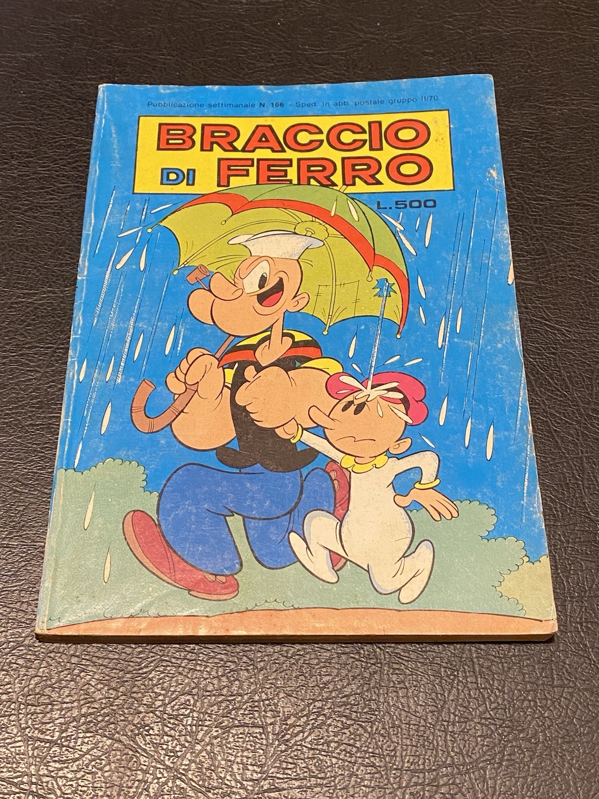 Braccio Di Ferro N 166 Edizioni Metro 1980