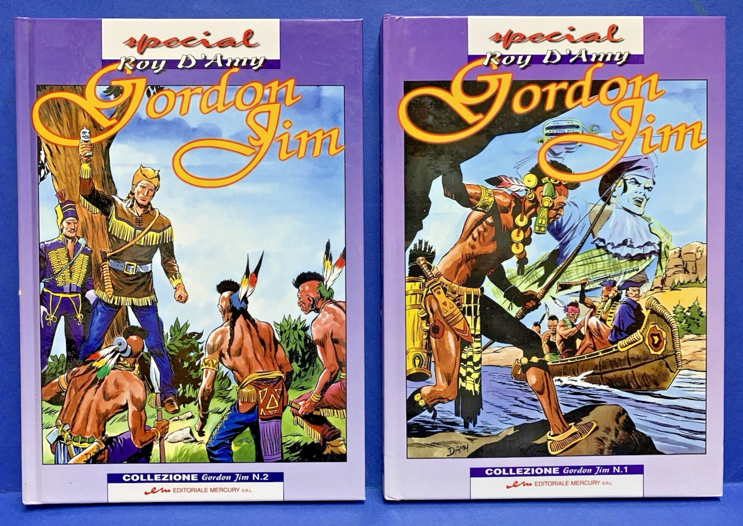 Special Roy D' Amy GORDON JIM serie COMPLETA 1 / 2 MERCURY 2004 da EDICOLA !