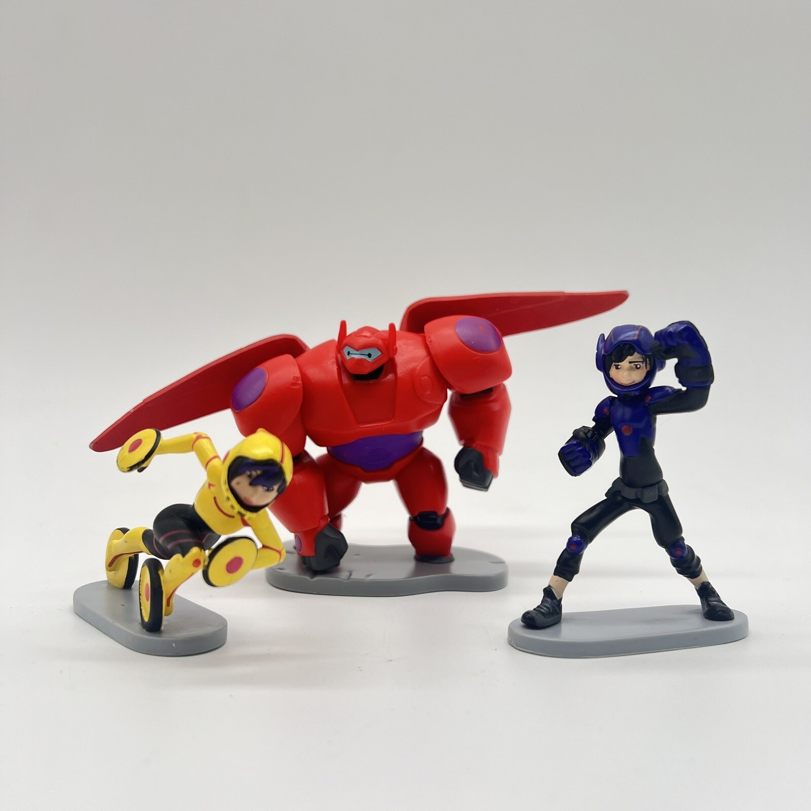 Disney Pixar Big Hero Sei Figure Giocattolo Hamada Tomago Baymax PVC Cake Topper