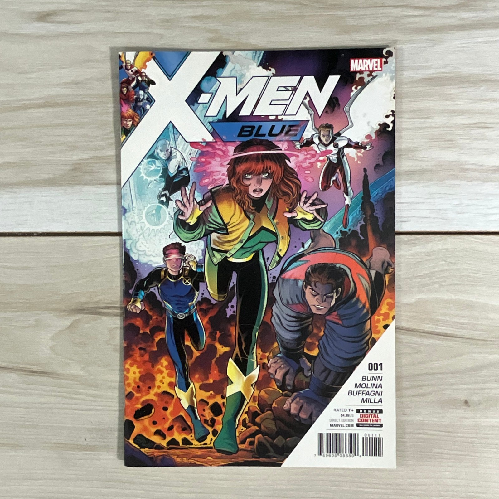 X-Men Blue #1 2017 Marvel Arthur Adams Cover Direct Edition