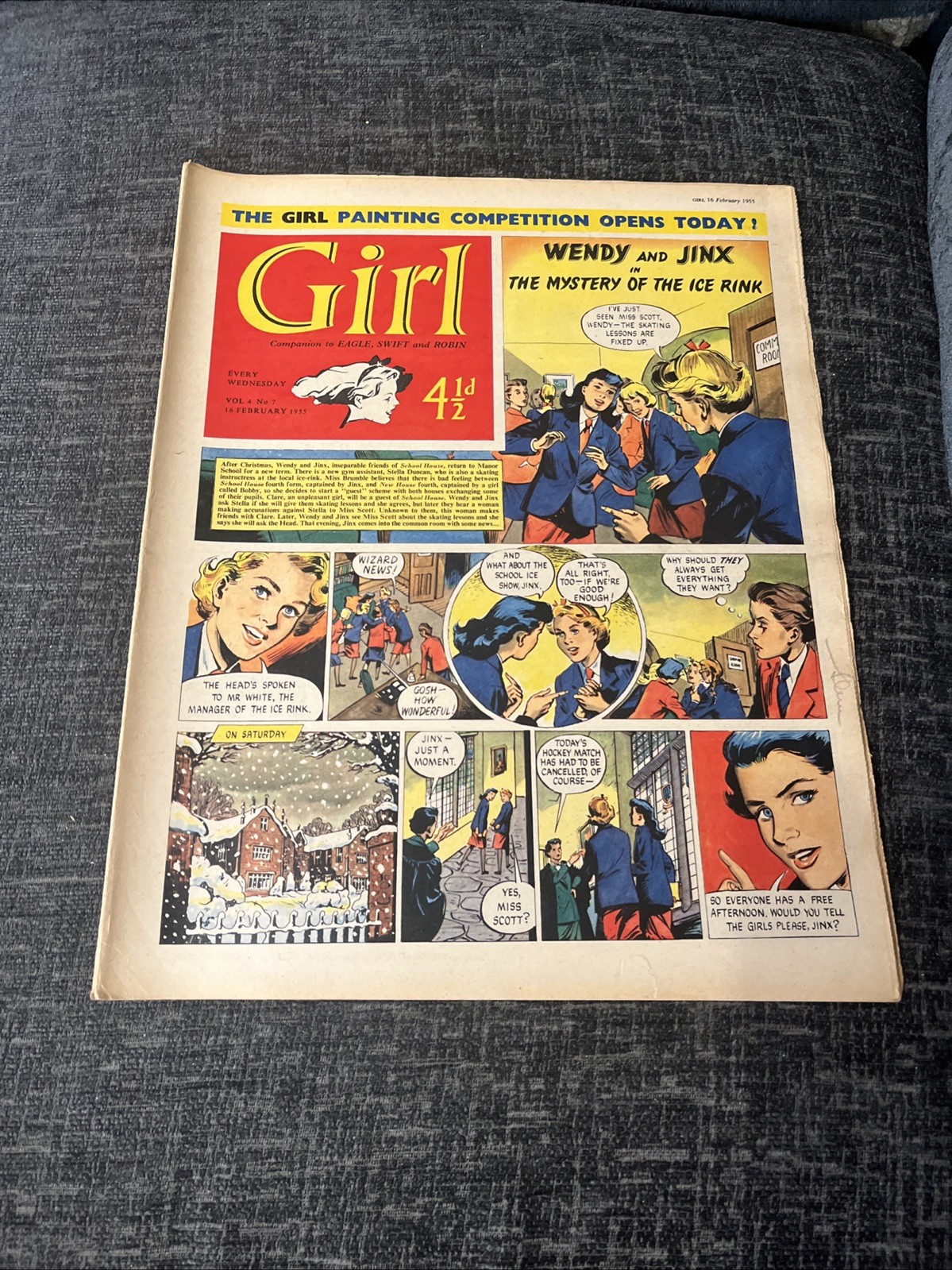 Girl Comic - Vol 4 No 7 - 16 February 1955