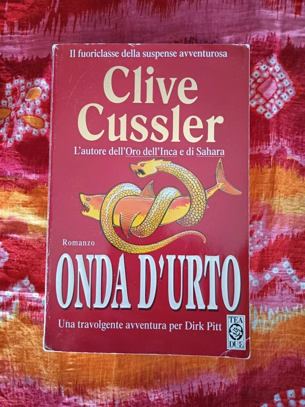 Avventura Thriller Dirk Pitt Onda d'Urto Clive Cussler