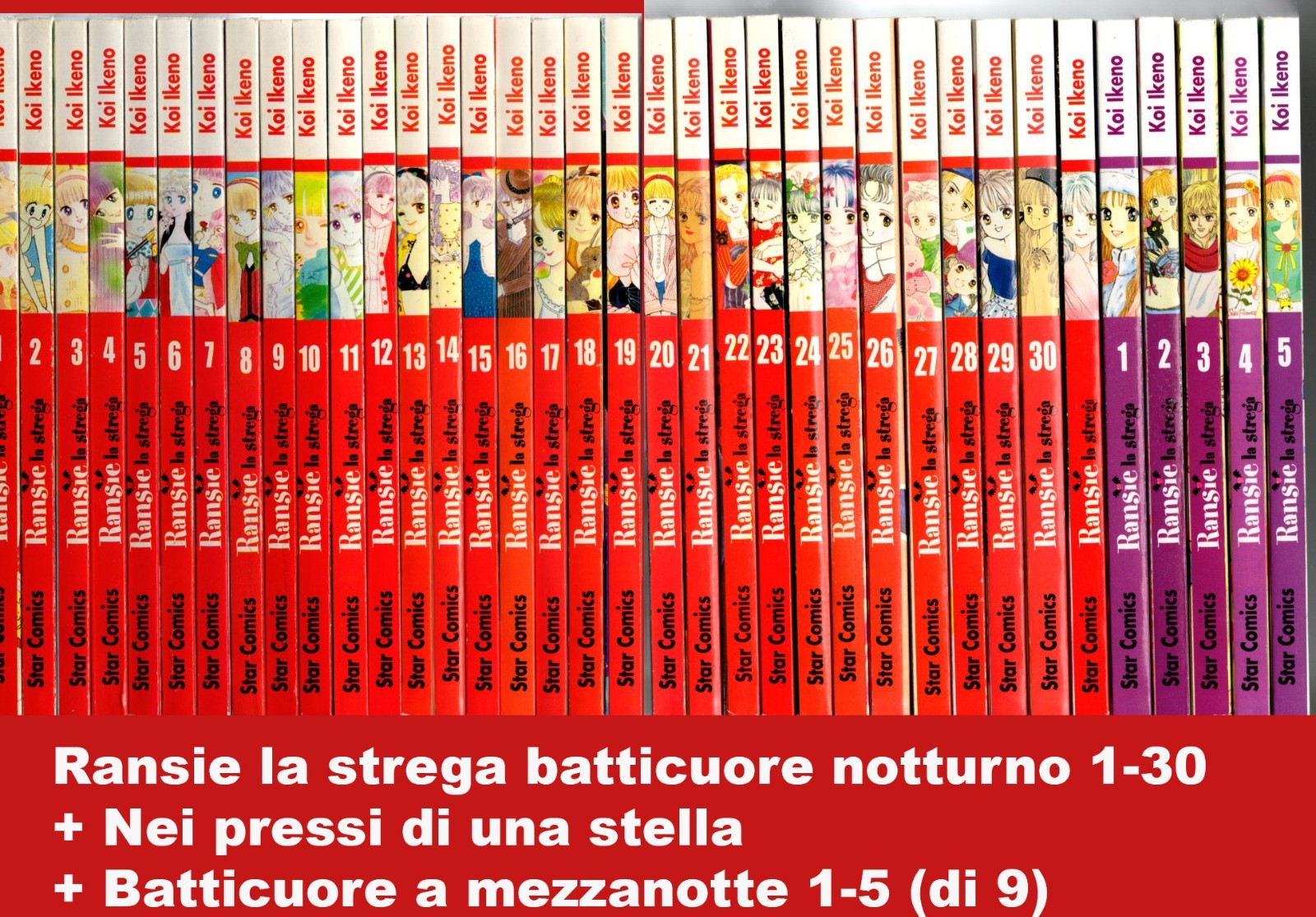 Ransie la strega 1-30 COMPLETA + ALTRI in totale 36 MANGA