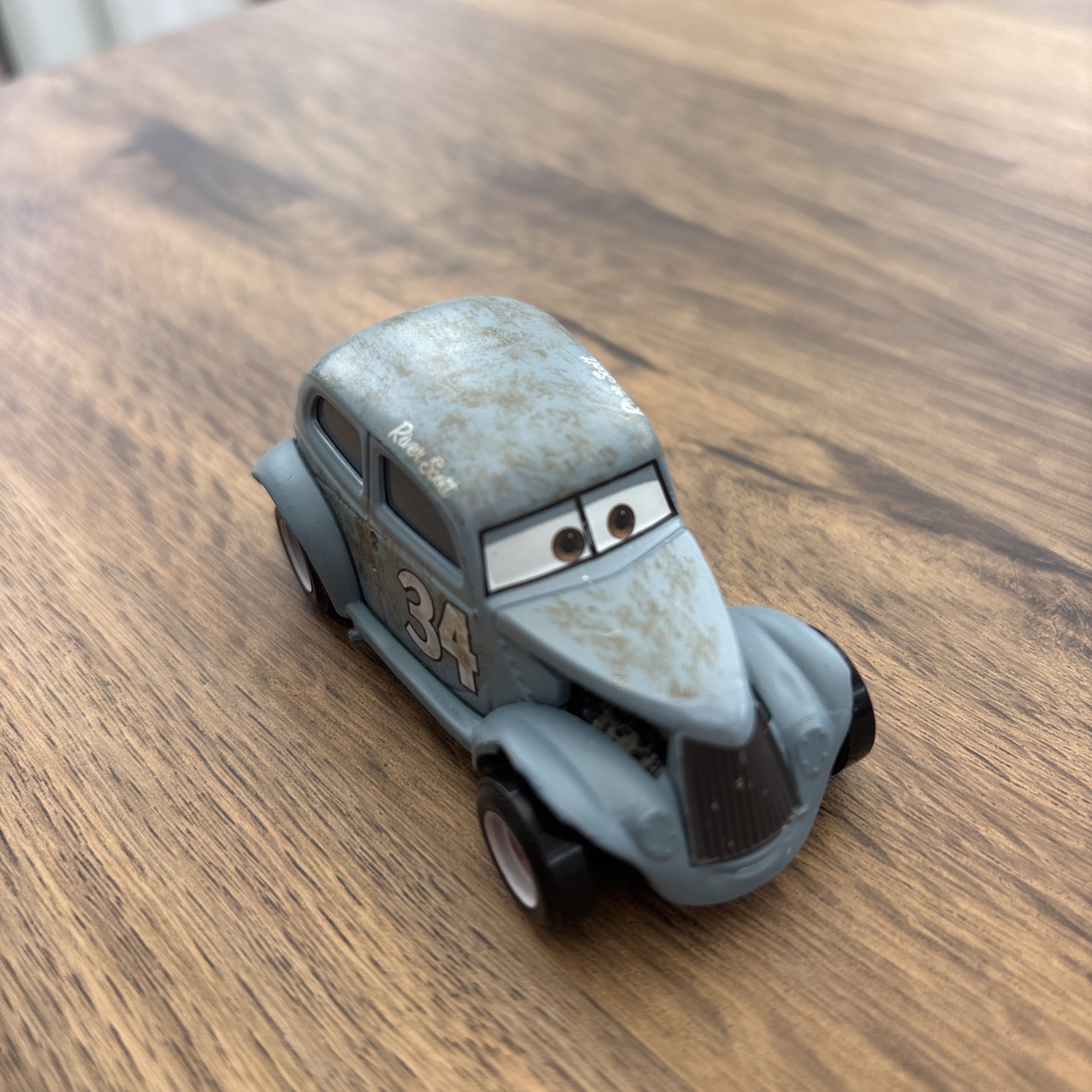 Disney Pixar Cars River Scott pressofuso 1:55 posta combinata