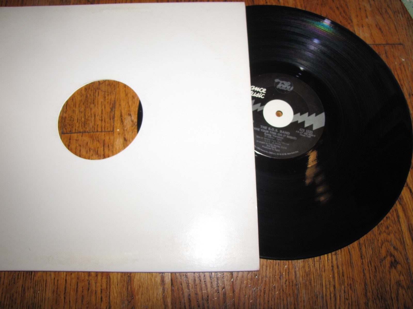 THE S.O.S. BAND - TAKE YOUR TIME (DO IT RIGHT) - TABU RECORDS  12" SINGLE