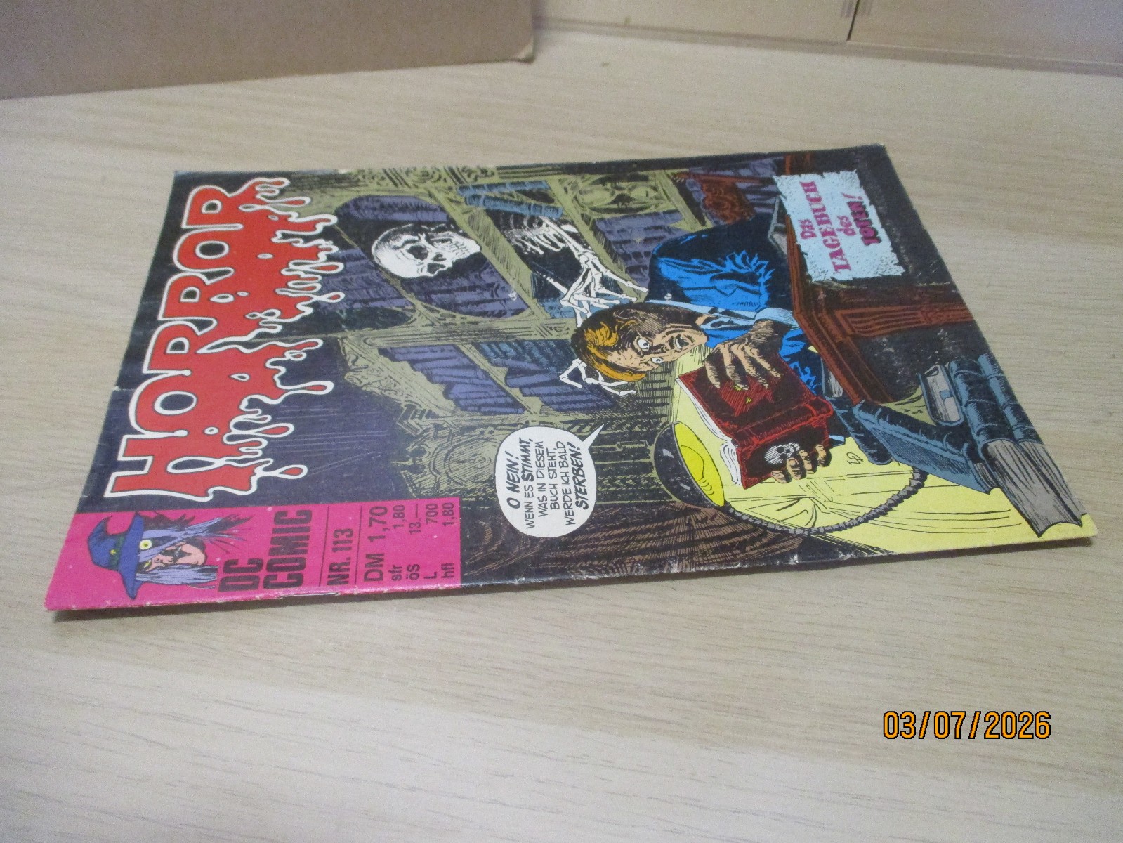 Horror BSV/Williams Gb. #   113