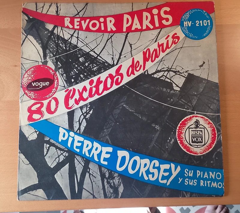Vinilo - Revoir Paris - Pierre Dorsey
