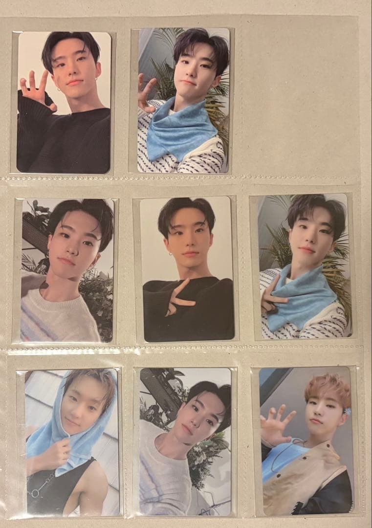 SEVENTEEN Hoshi a Scelta Disegno Fortunato Videochiamata Set 8pz Prodotti Oltremare