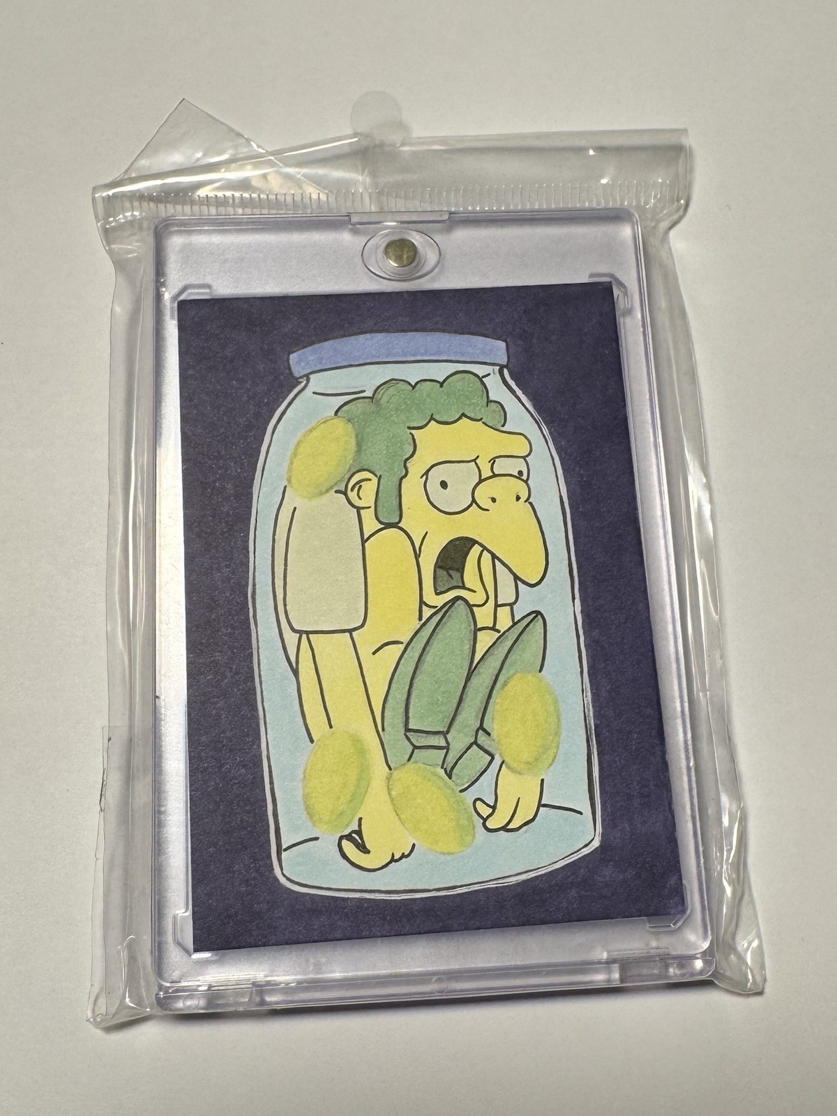 Carta da disegno ACEO Moe Szyslak I Simpson  