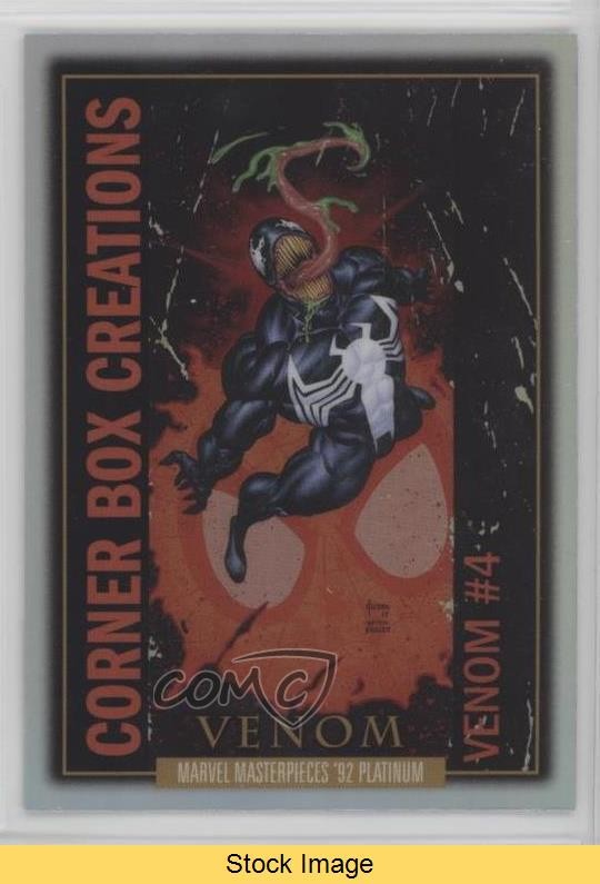 2024 Marvel Masterpieces '92 Corner Box Creazioni Rainbow Venom #CB-9 LEGGI 0s46